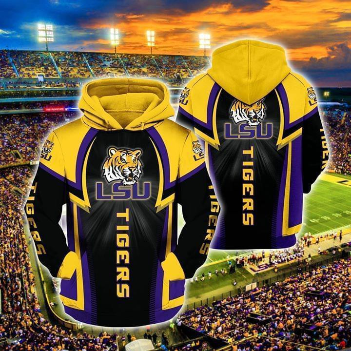 Lsu Tigers Hoodie Zip Hoodie