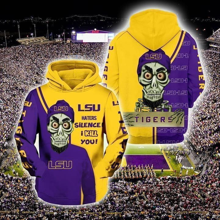 Lsu Tigers Ncaa Haters Silence I Kill You Hoodie  Zip Hoodie Version 464