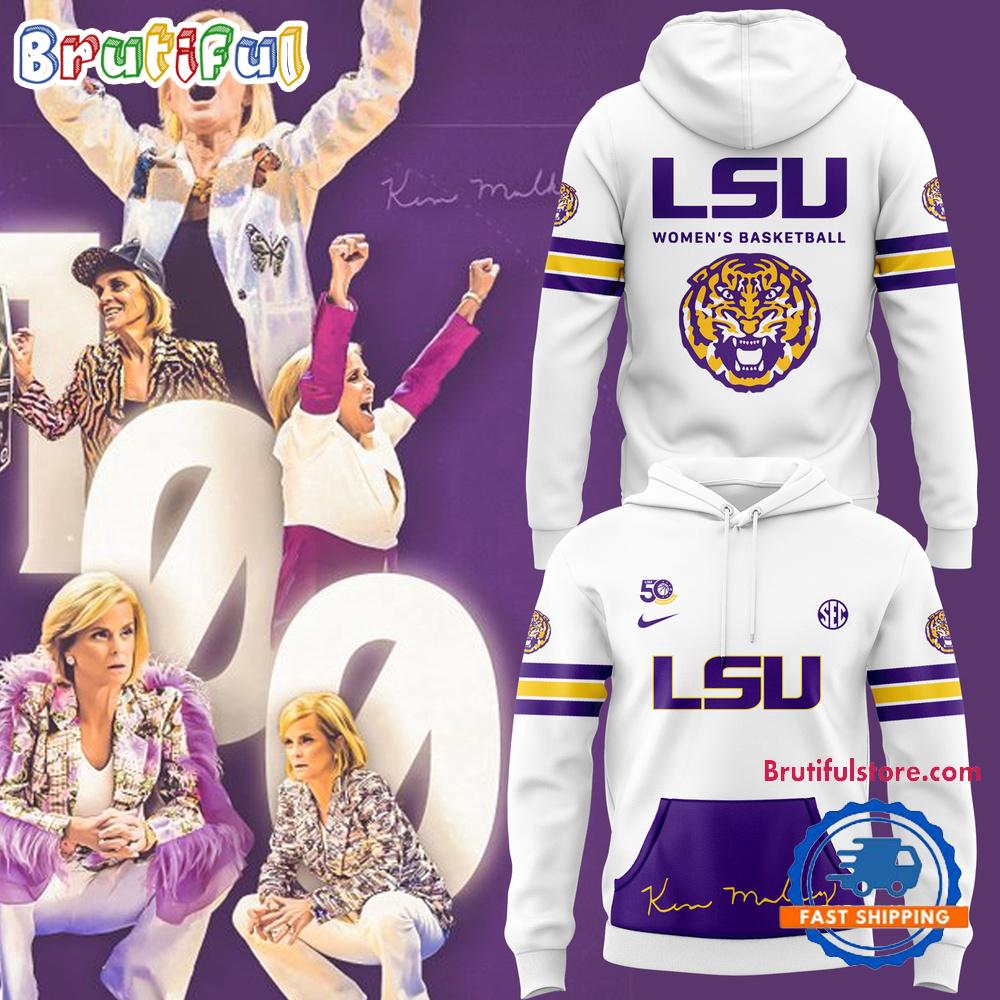 LSU Tigers Womens Basketball Special Coach Kim Mulkey 2024 Hoodie
