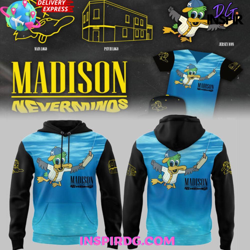 Madison Mallards x Duck Dive Special Edition Hoodie Premium Merchandises
