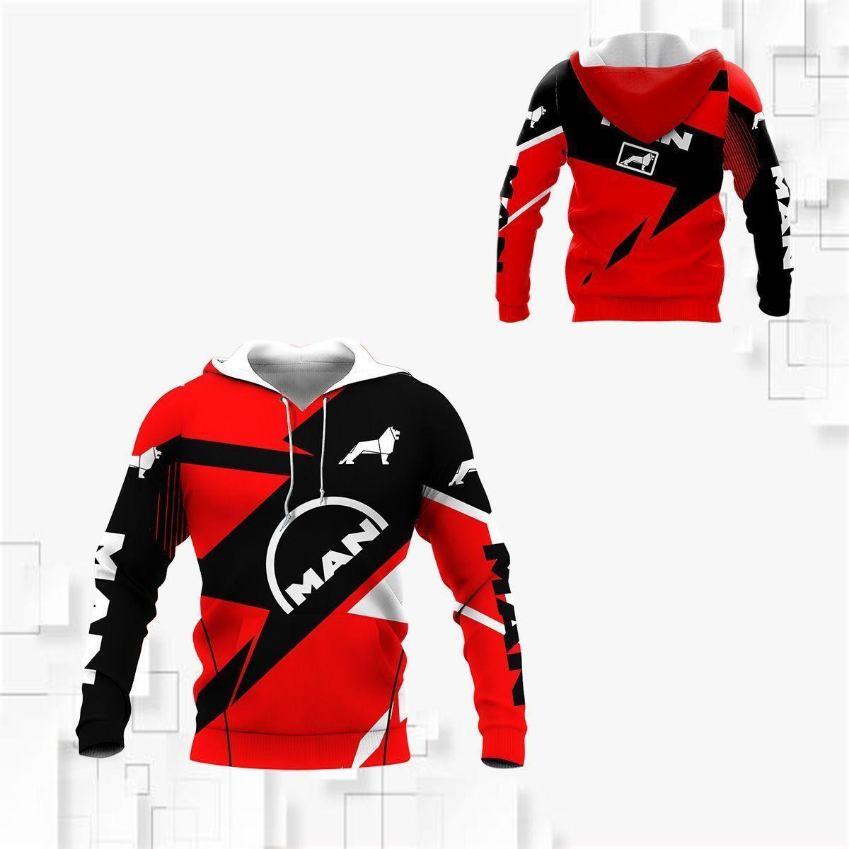 Man Truck Shirt Fan Gift 1034 Version Unisex 3d Hoodie Zip Hoodie