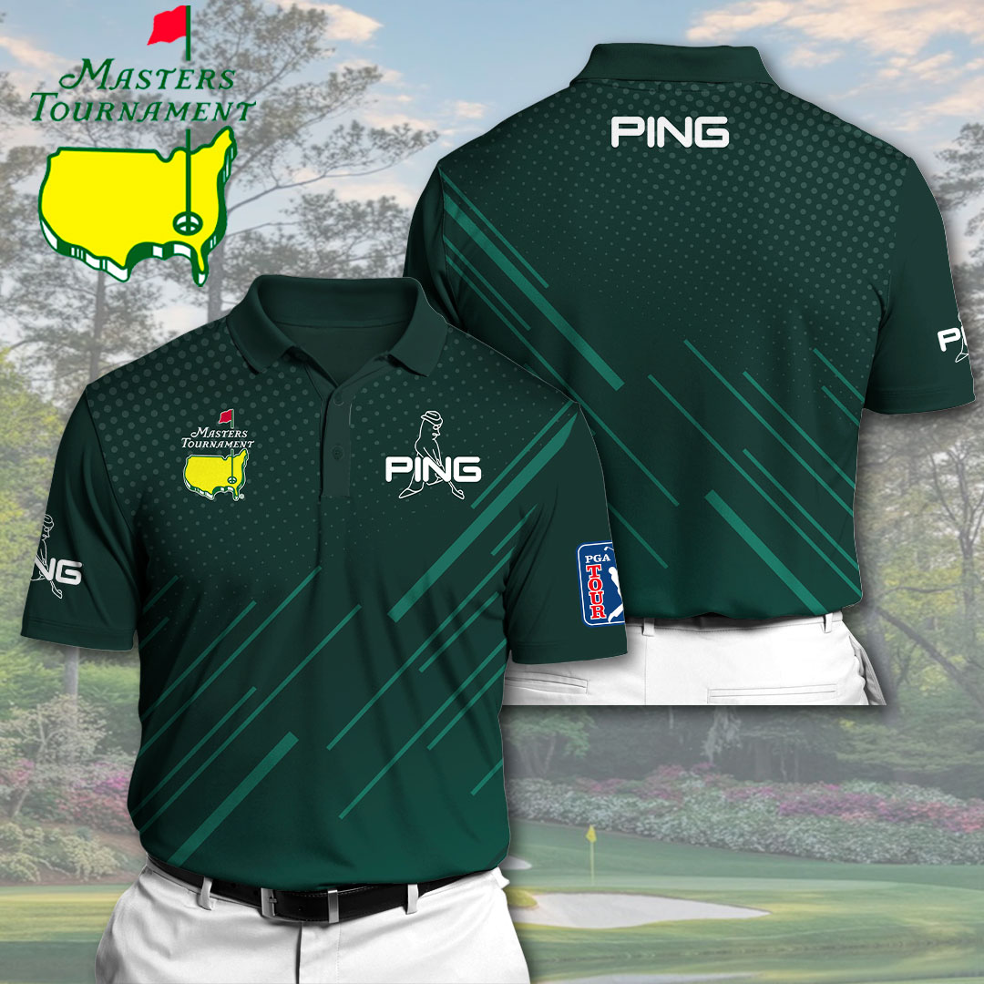 Masters Tournament Png 3D Polo Shirt Top Gifts For A Golfer