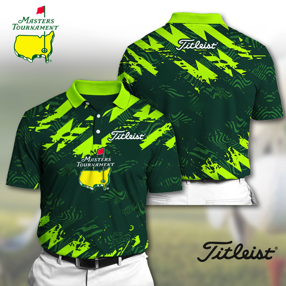 Masters Tournament Titl 3D Polo Shirt Golf Idea Presents