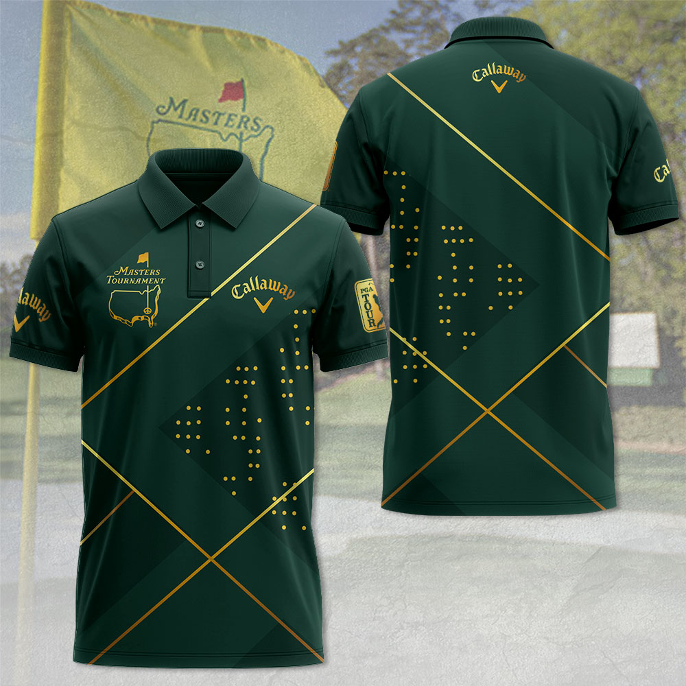 Masters Tournament X Calw 3D Polo Shirt Best Golf Presents
