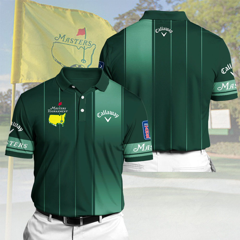 Masters Tournament X Calw 3D Polo Shirt Golf Presents For Dad