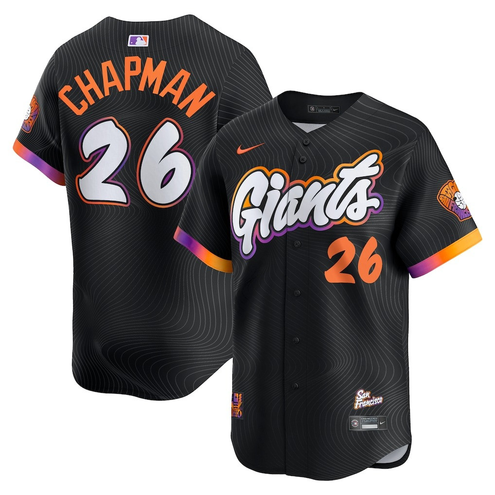 Matt Chapman San Francisco Giants 2025 City Connect Jersey Player Uniform Fan Merch