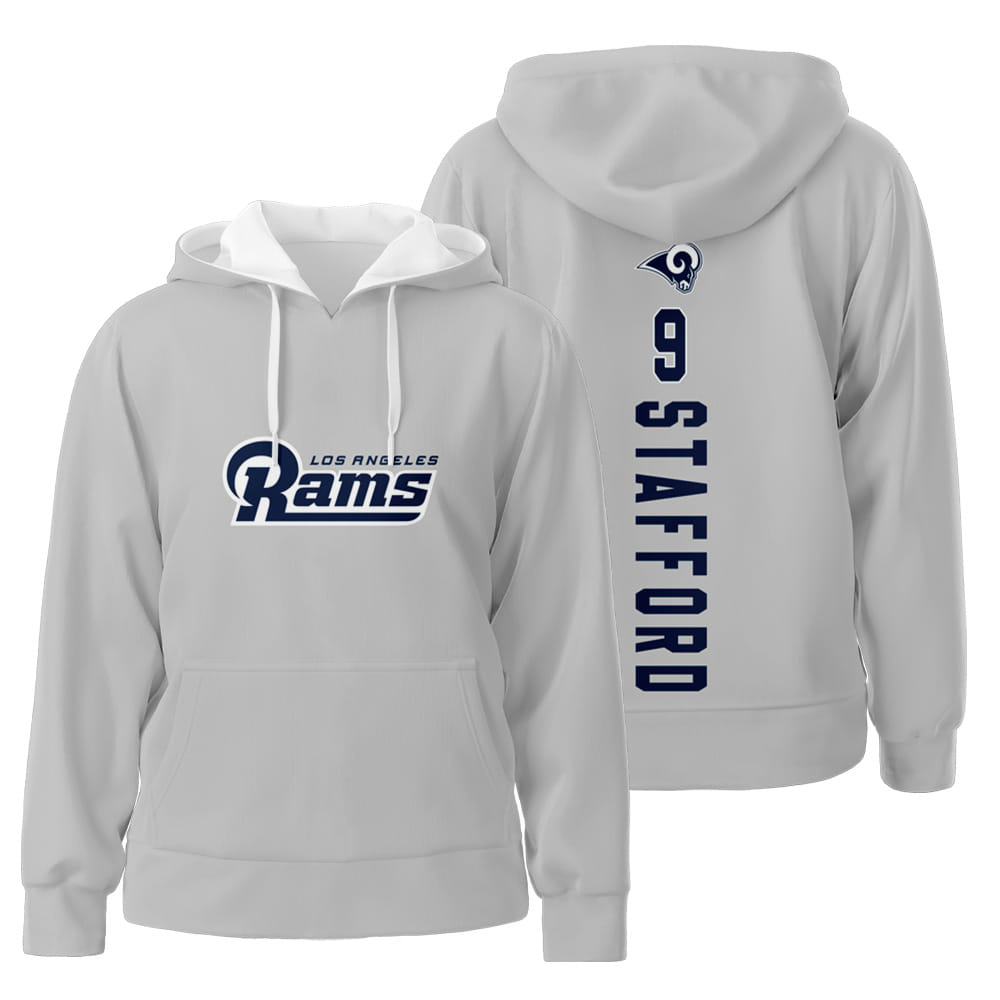 Matthew Stafford Los Angeles Rams 3D All Over Print Hoodie Zip-Up Hoodie