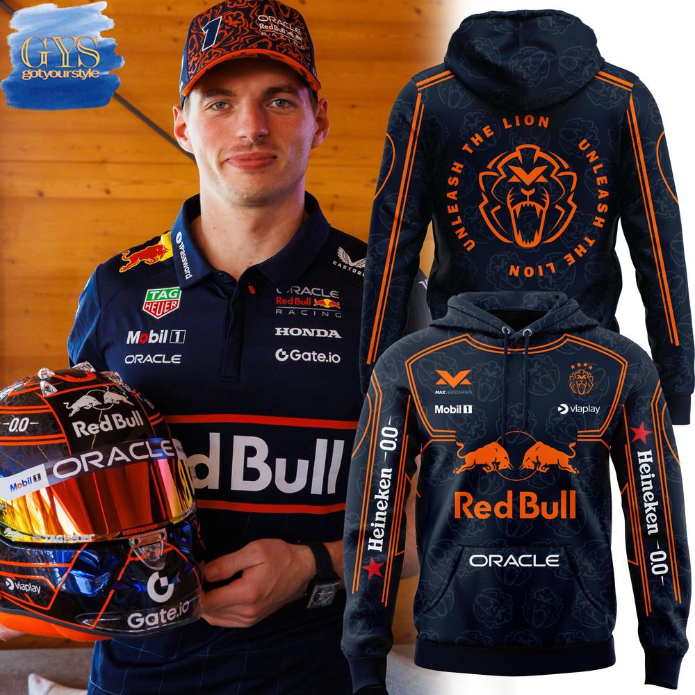 Max Verstappen Red Bull Austria Limited Edition Hoodie Premium Merchandises