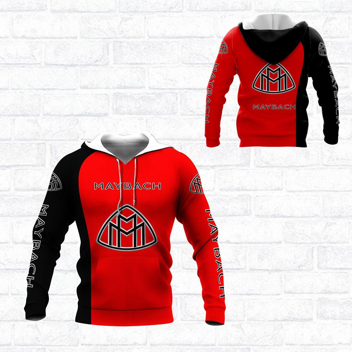Maybach Shirt Fan Gift 1006 Version Unisex 3d Hoodie Zip Hoodie