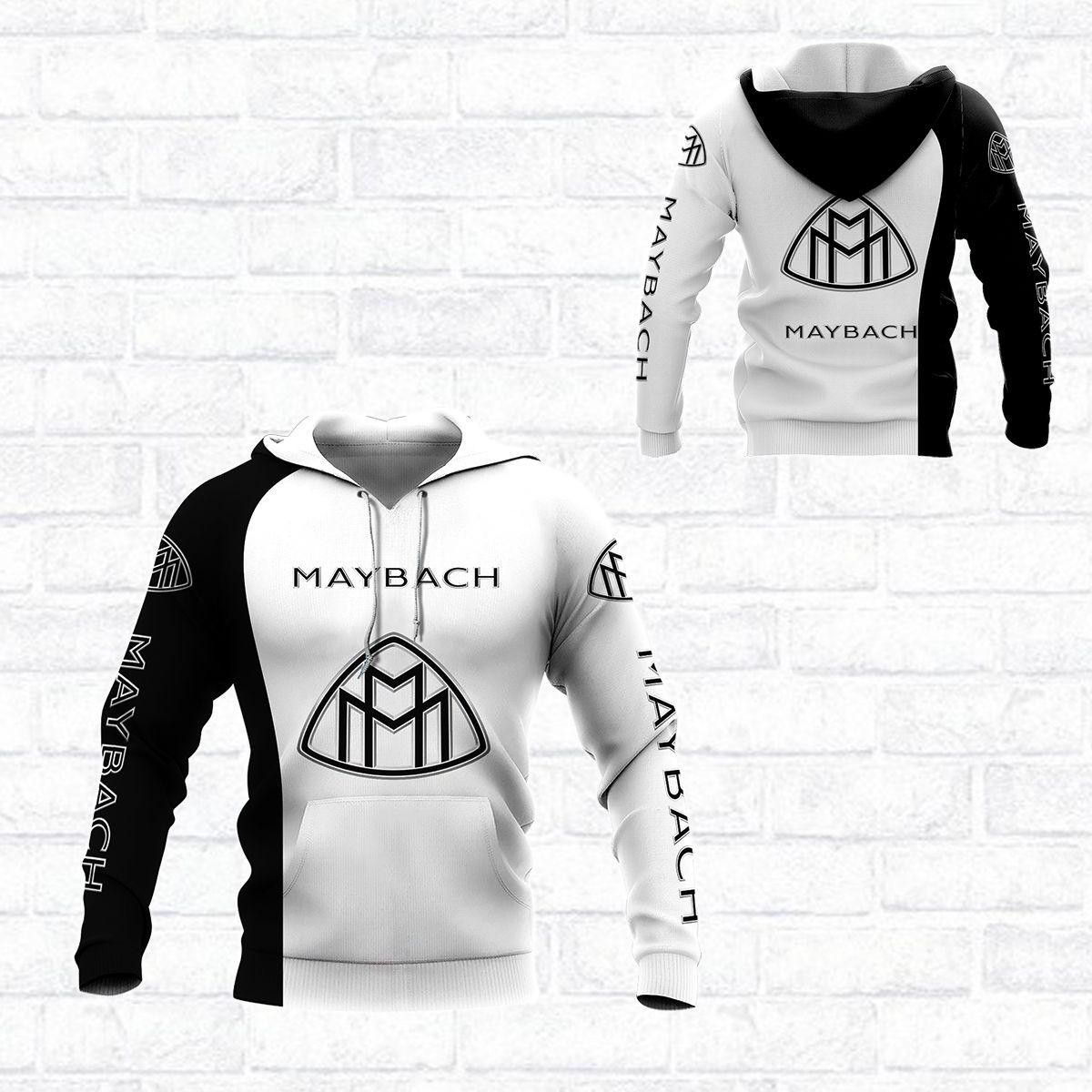 Maybach Shirt Fan Gift 1009 Version Unisex 3d Hoodie Zip Hoodie