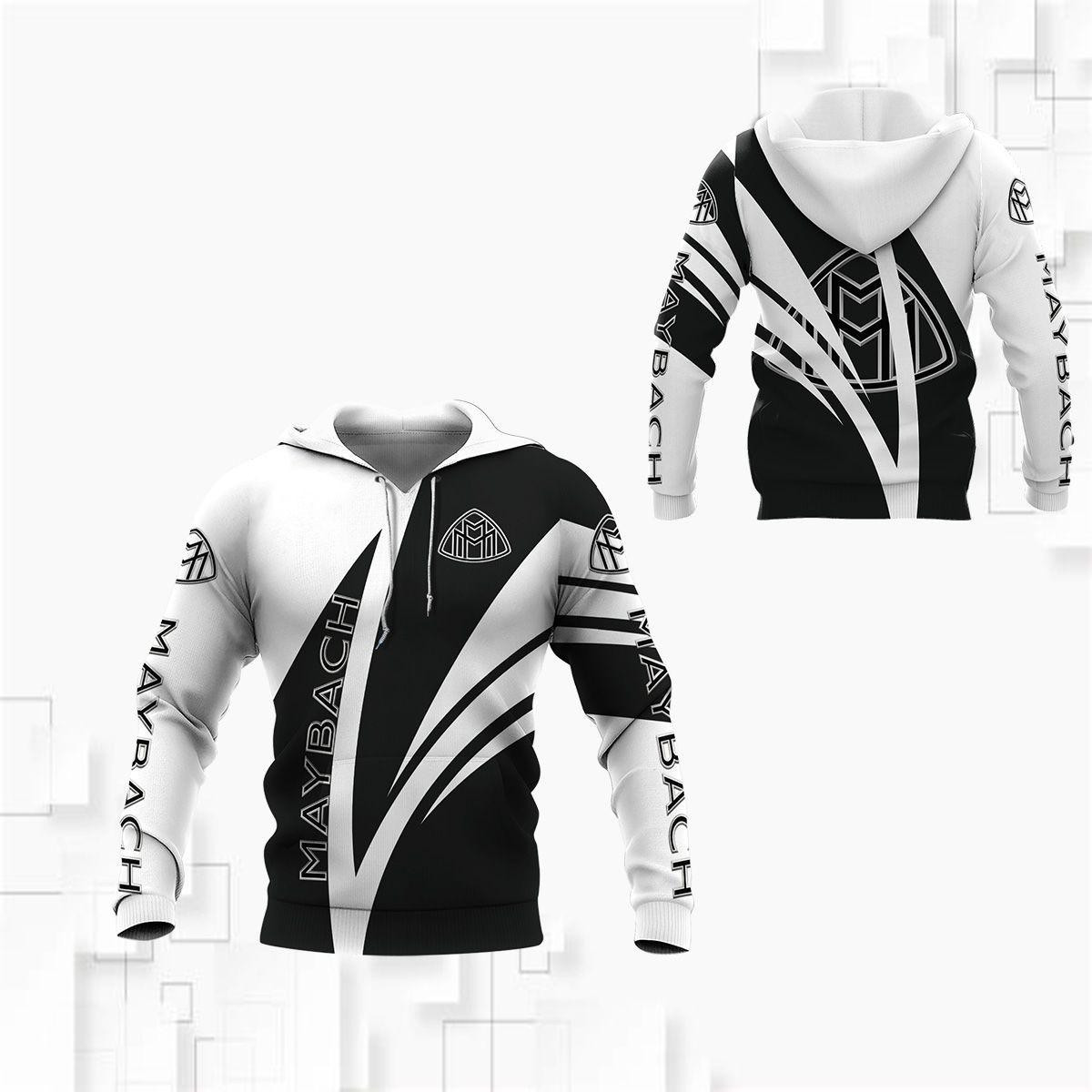 Maybach Shirt Fan Gift 1028 Version Unisex 3d Hoodie Zip Hoodie