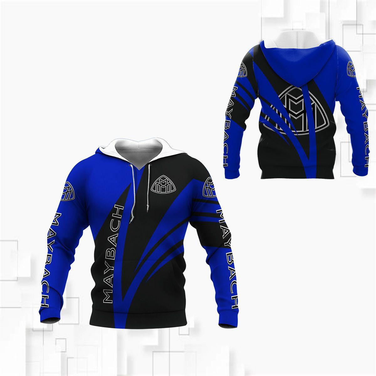 Maybach Shirt Fan Gift 1032 Version Unisex 3d Hoodie Zip Hoodie