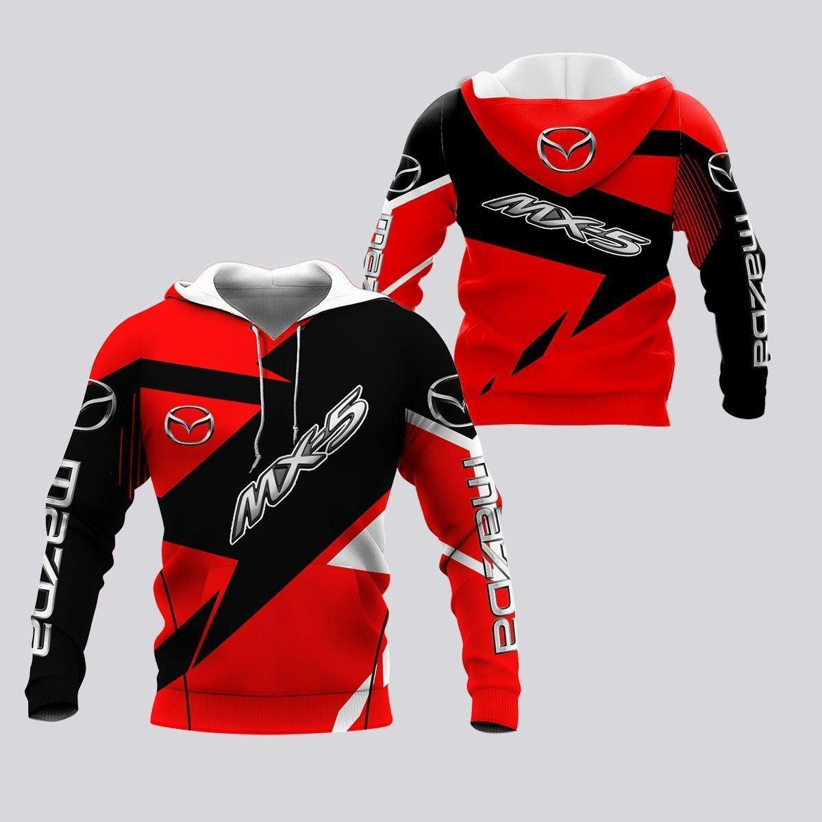 Mazda Mx-5 Shirt Fan Gift 23, Style Unisex 3d Hoodie Zip Hoodie Gift For Sport Music Fans