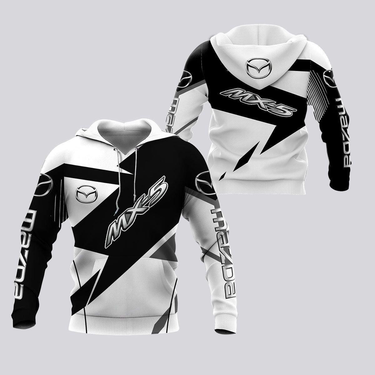 Mazda Mx-5 Shirt Fan Gift 28 Version Unisex 3d Hoodie Zip Hoodie