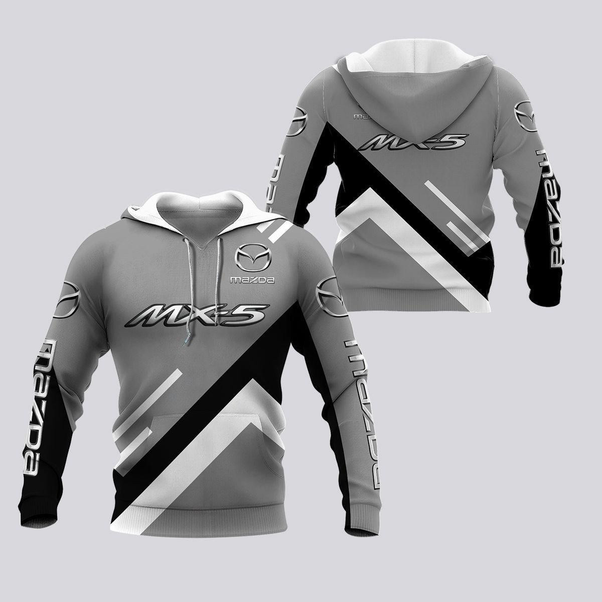 Mazda Mx-5 Shirt Fan Gift 29 Version Unisex 3d Hoodie Zip Hoodie