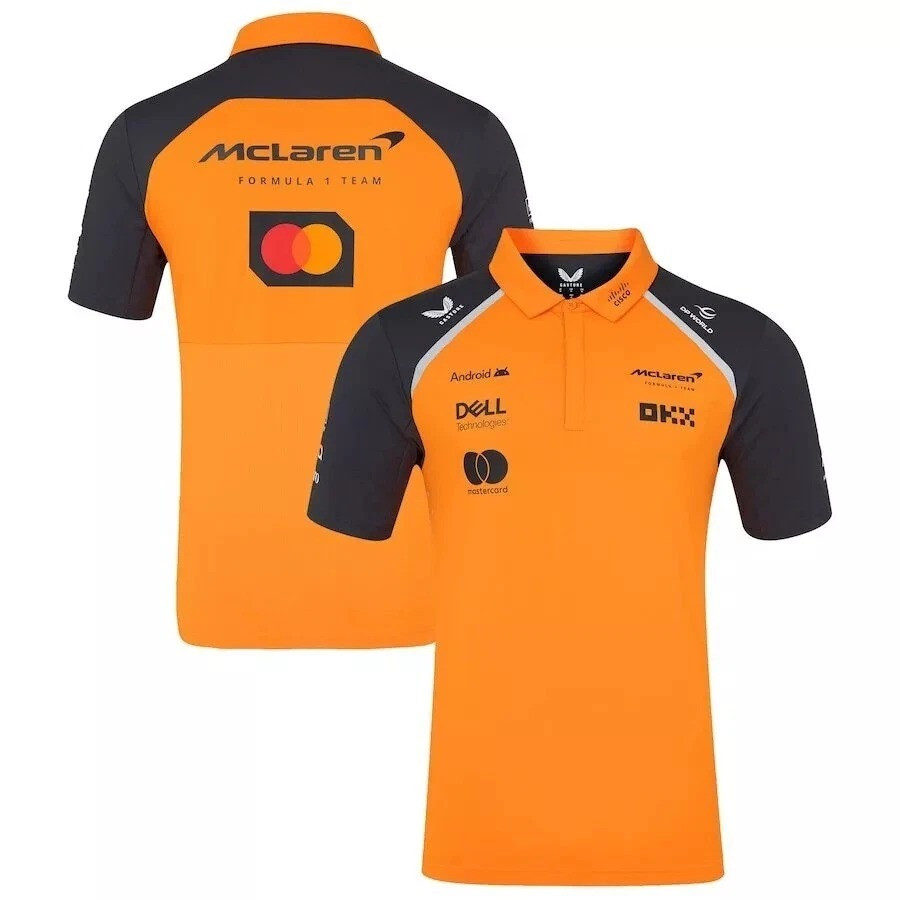 McLaren 2025 Team Polo T-Shirt Gift For McLaren Fans