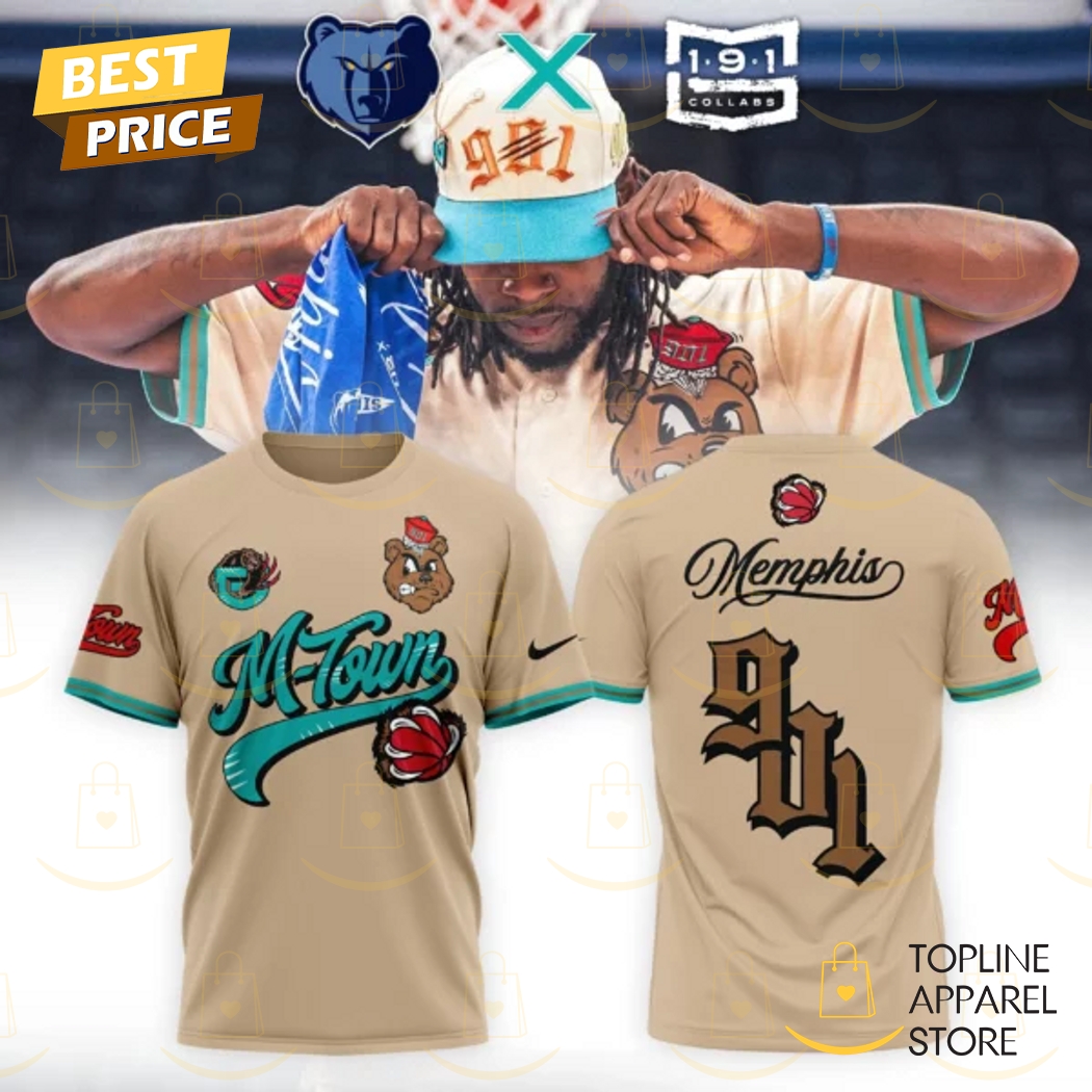 Memphis Grizzlies X 191 Collabs Presented By Hennessy 3D T-Shirt Premium Merchandise