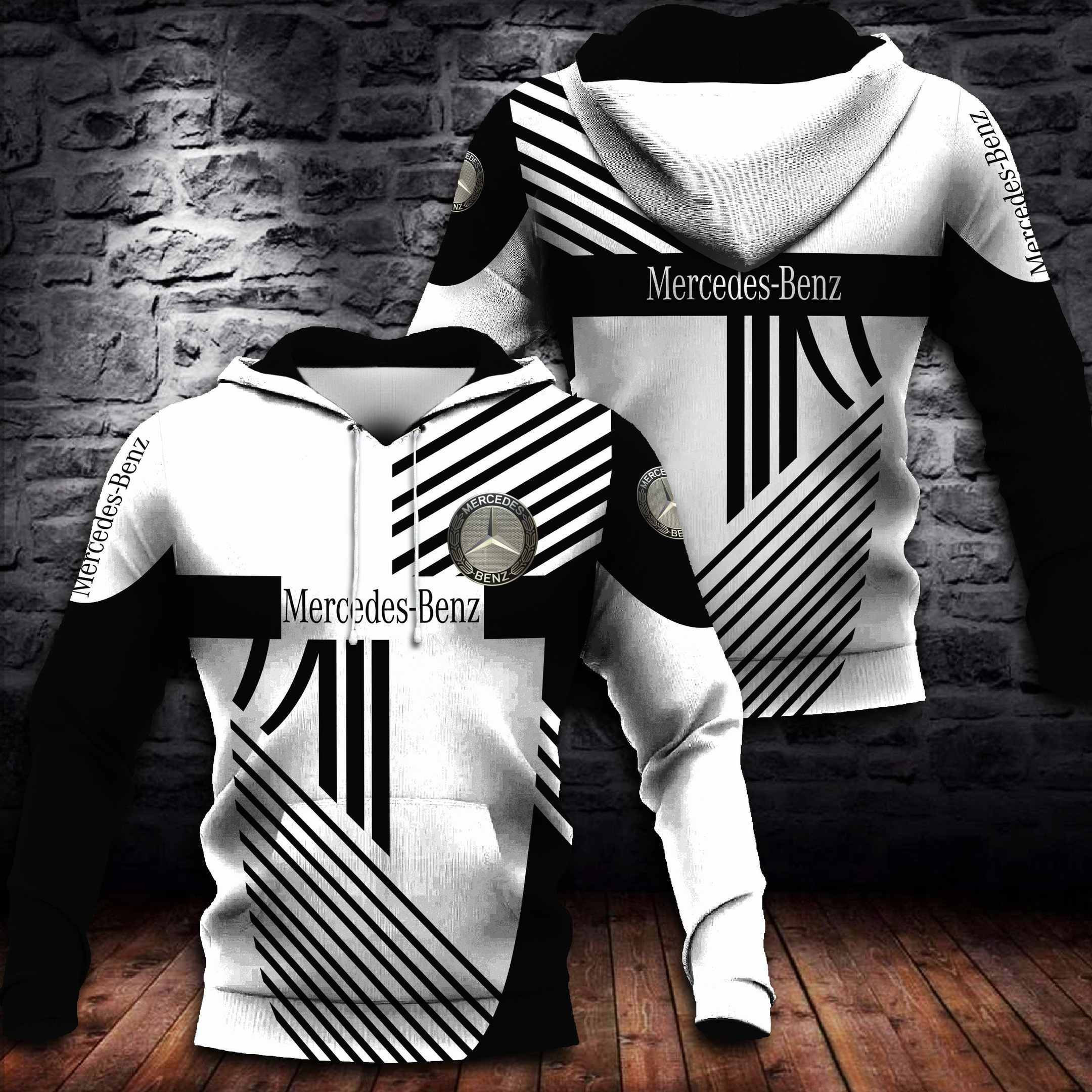 Mercedes Benz Hoodie  Zip Hoodie Version 283