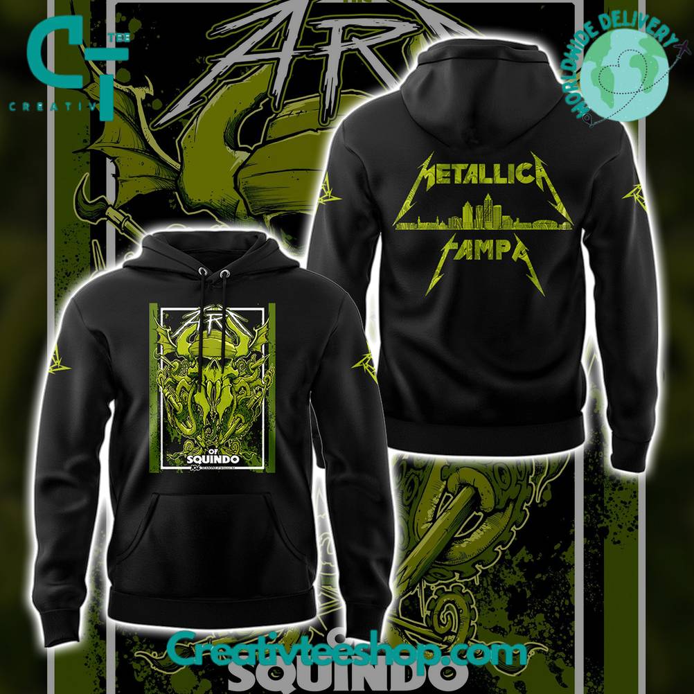 Metallica M72 World Tour x Tampa Takeover Hoodie