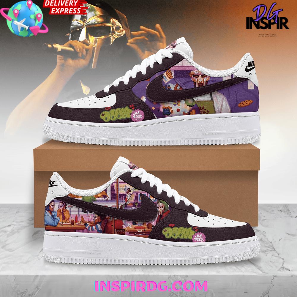 MF DOOM Food Villain Limited Edition Air Force 1 Sneakers