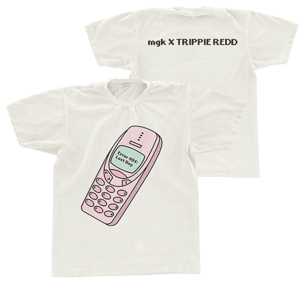MGK Merch MGK X Trippie Redd Cellphone T-Shirt Machine Gun Kelly Merch Online Mother Day Gifts