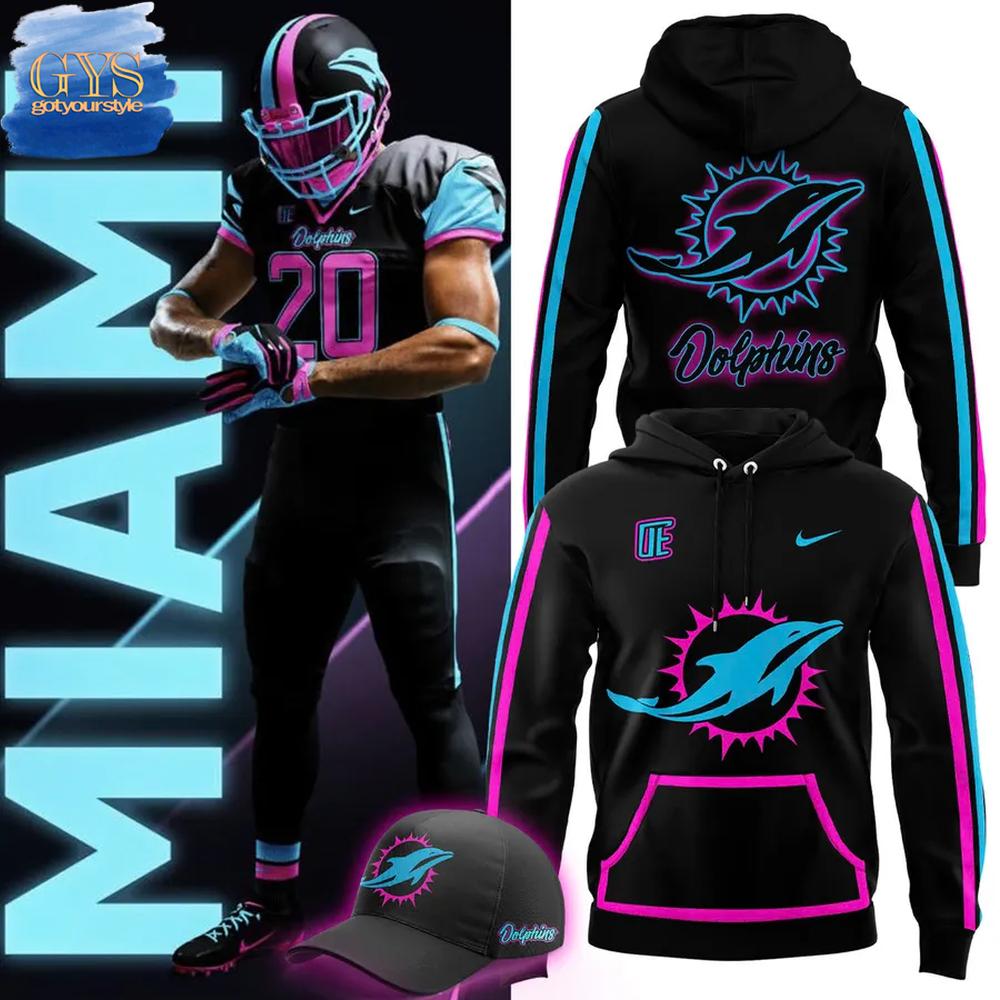 Miami Dolphins Miami Vice 2025 NFL Rivalries Limited Edition Hoodie Premium Merchandise