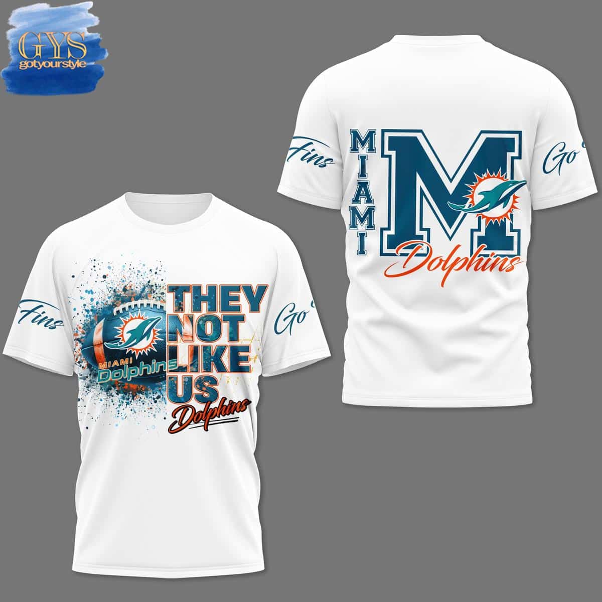 Miami Dolphins They Not Like Us Special Edition T-Shirt Premium Merchandise
