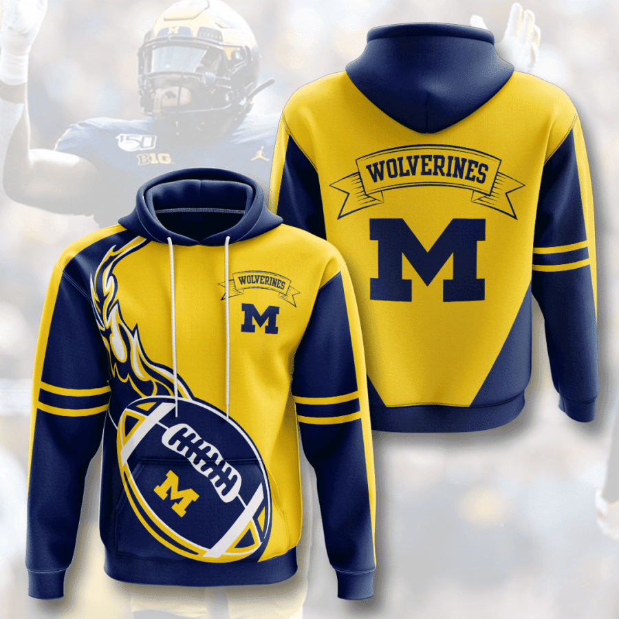 Michigan Wolverines Hoodie Version 156