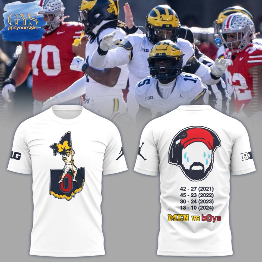 Michigan Wolverines Men vs Boys Limited Edition Shirt Gift For Sport Music Fans