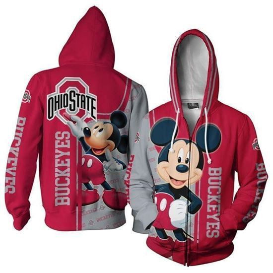 Mickey Ohio State Buckeyes Ncaa Hoodie