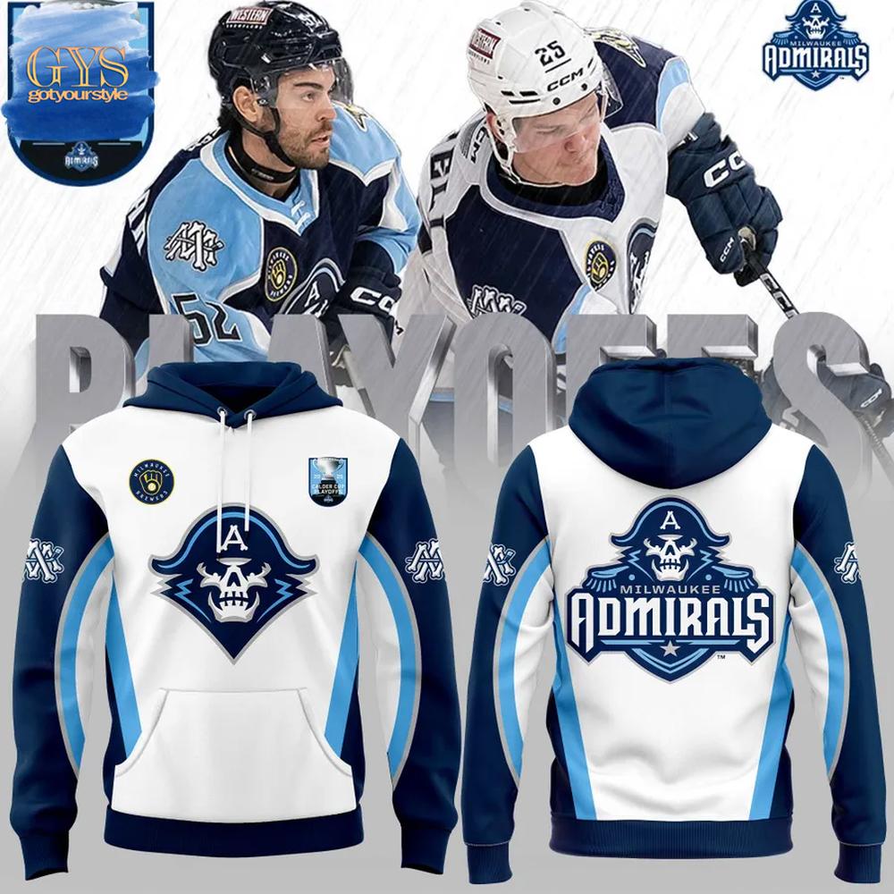 Milwaukee Admirals Calder Cup Playoffs 2025 Hoodie Premium Merchandise