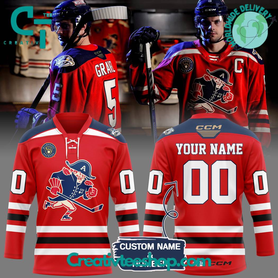 Milwaukee Admirals Special New Hockey Jersey