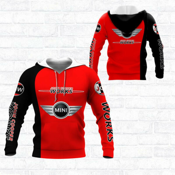 Mini John Cooper Works Shirt Fan Gift 683 Version Unisex 3d Hoodie Zip Hoodie 2165