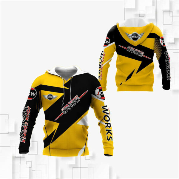 Mini John Cooper Works Shirt Fan Gift 686 Version Unisex 3d Hoodie Zip Hoodie 2270