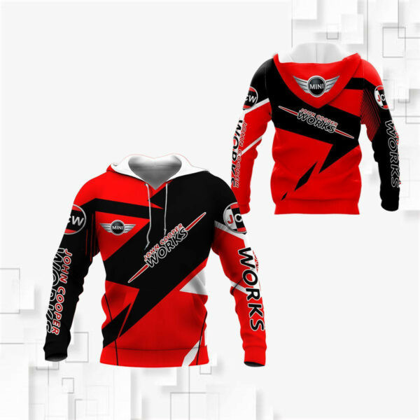 Mini John Cooper Works Shirt Fan Gift 687 Version Unisex 3d Hoodie Zip Hoodie 1931