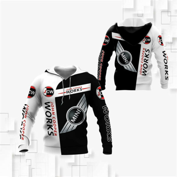 Mini John Cooper Works Shirt Fan Gift 688 Version Unisex 3d Hoodie Zip Hoodie 2273