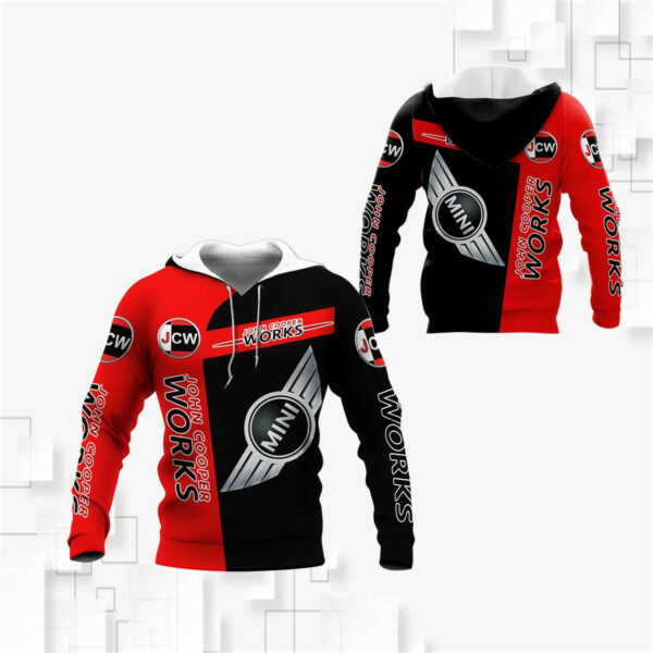 Mini John Cooper Works Shirt Fan Gift 690 Version Unisex 3d Hoodie Zip Hoodie 1907