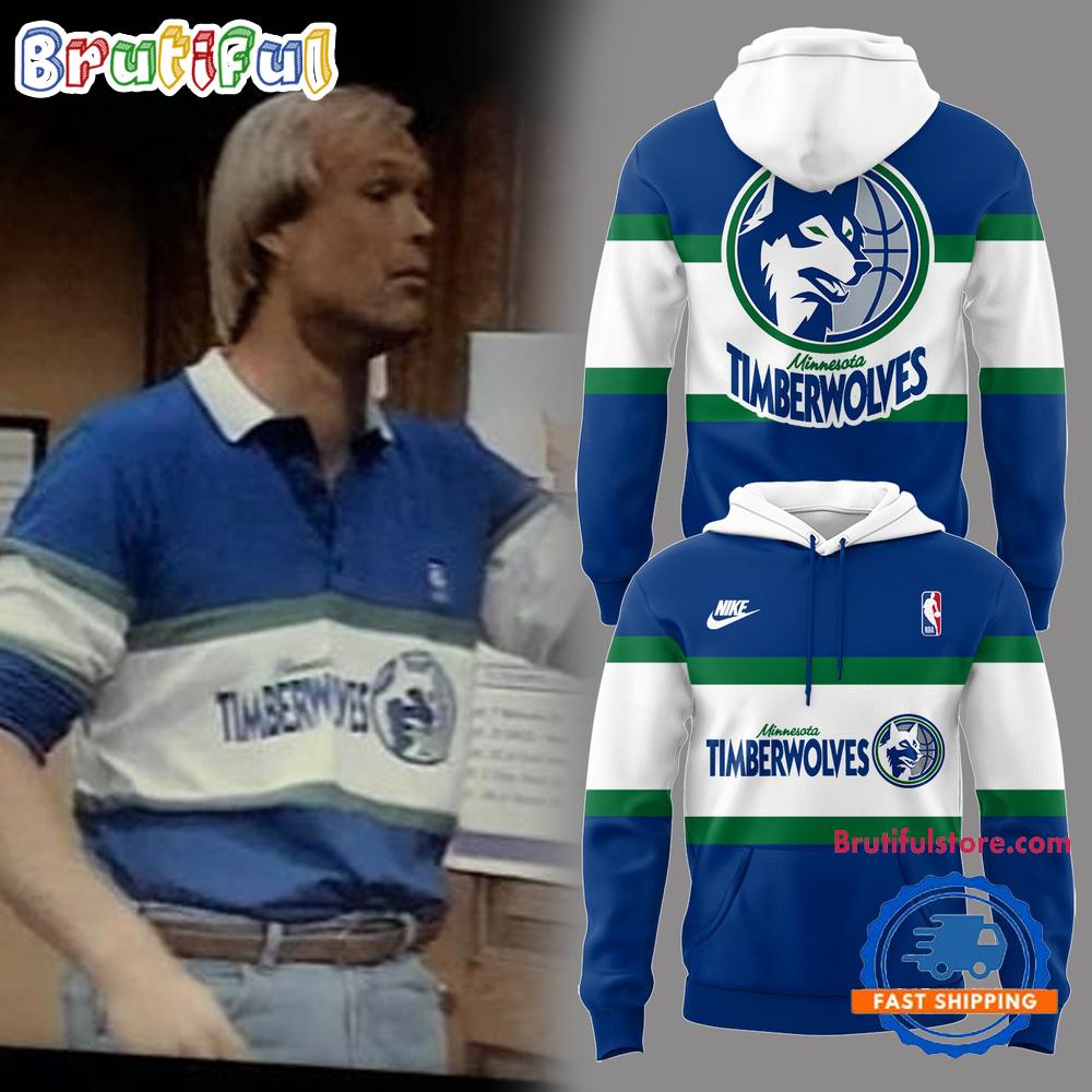 Minnesota Timberwolves Basketball Retro Hoodie