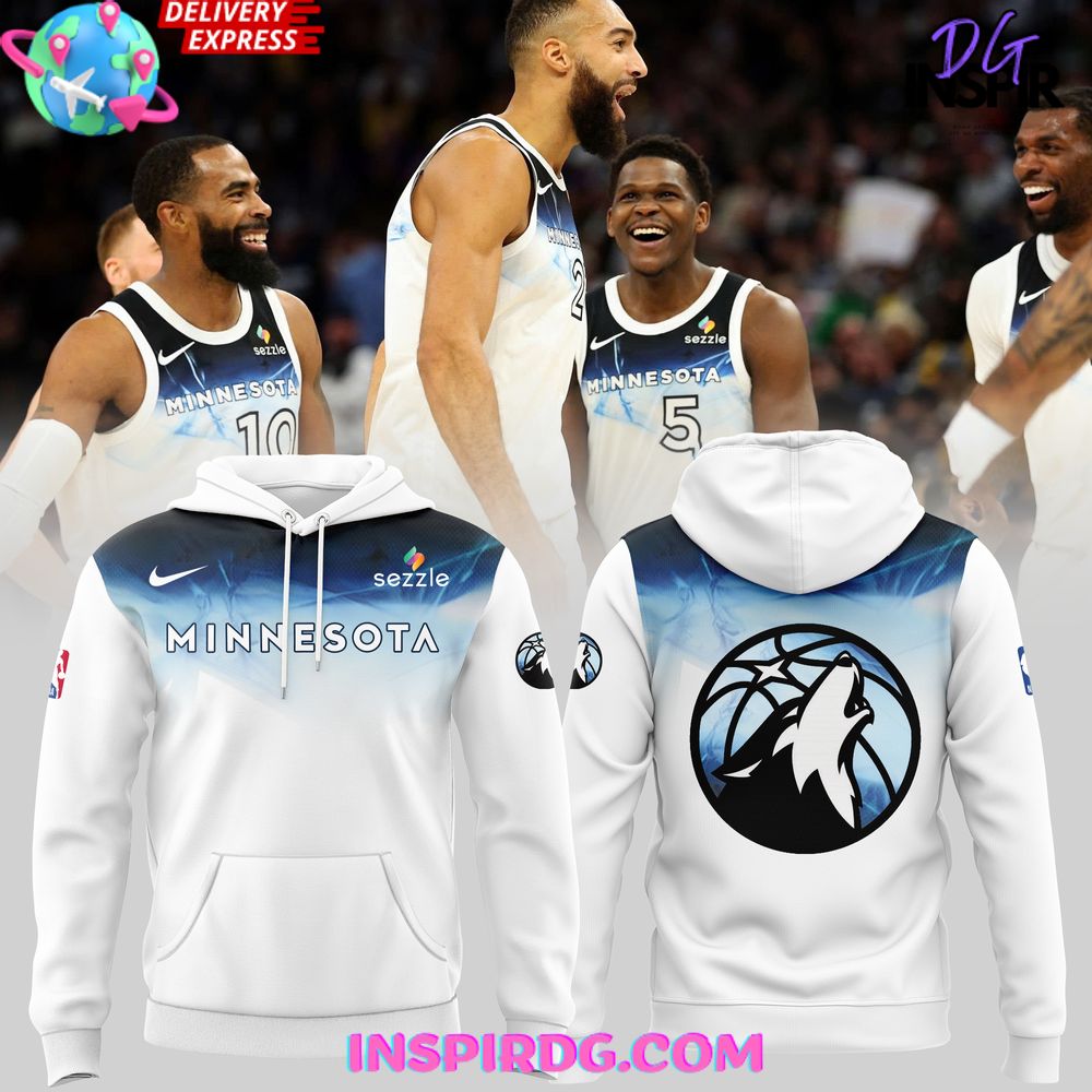Minnesota Timberwolves City Edition Gradient Hoodie Gift For Sport Music Fans