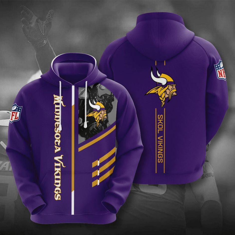 Minnesota Vikings Football Hoodie Zip Hoodie