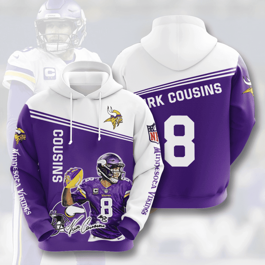 Minnesota Vikings Hoodie  Zip Hoodie Version 1691
