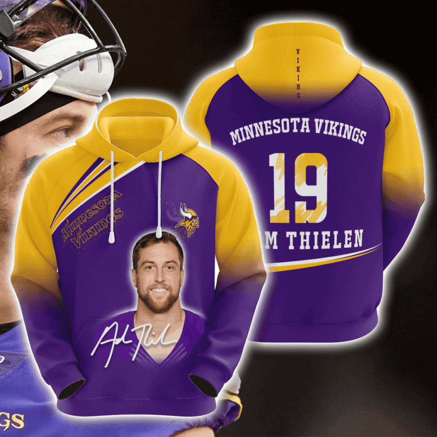 Minnesota Vikings Hoodie  Zip Hoodie Version 249