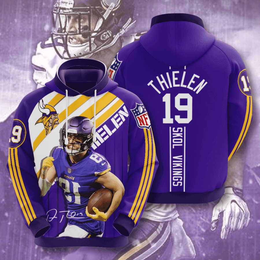 Minnesota Vikings Hoodie  Zip Hoodie Version 300