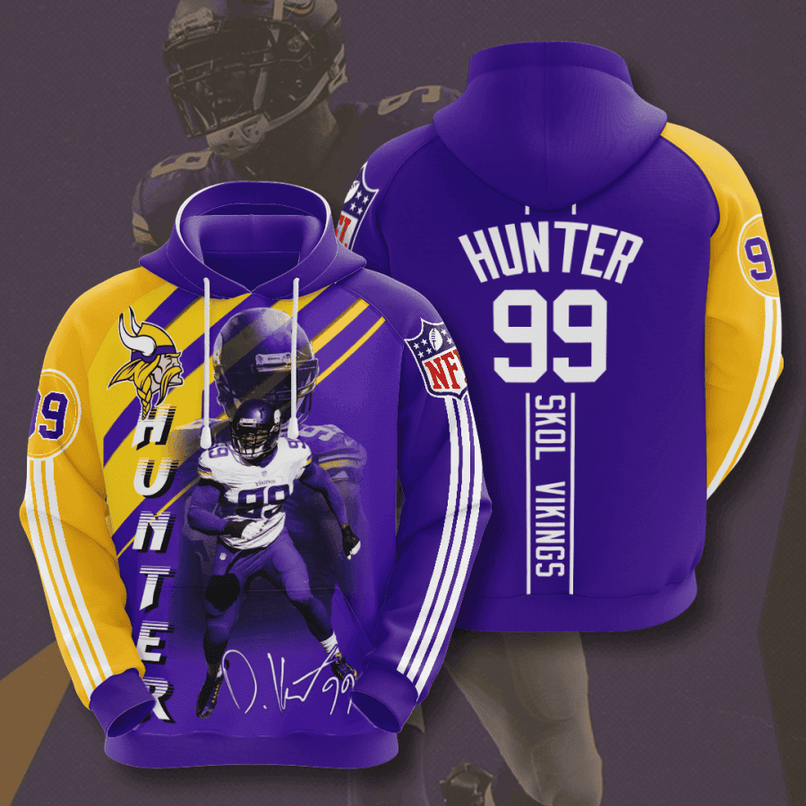 Minnesota Vikings Hoodie  Zip Hoodie Version 322