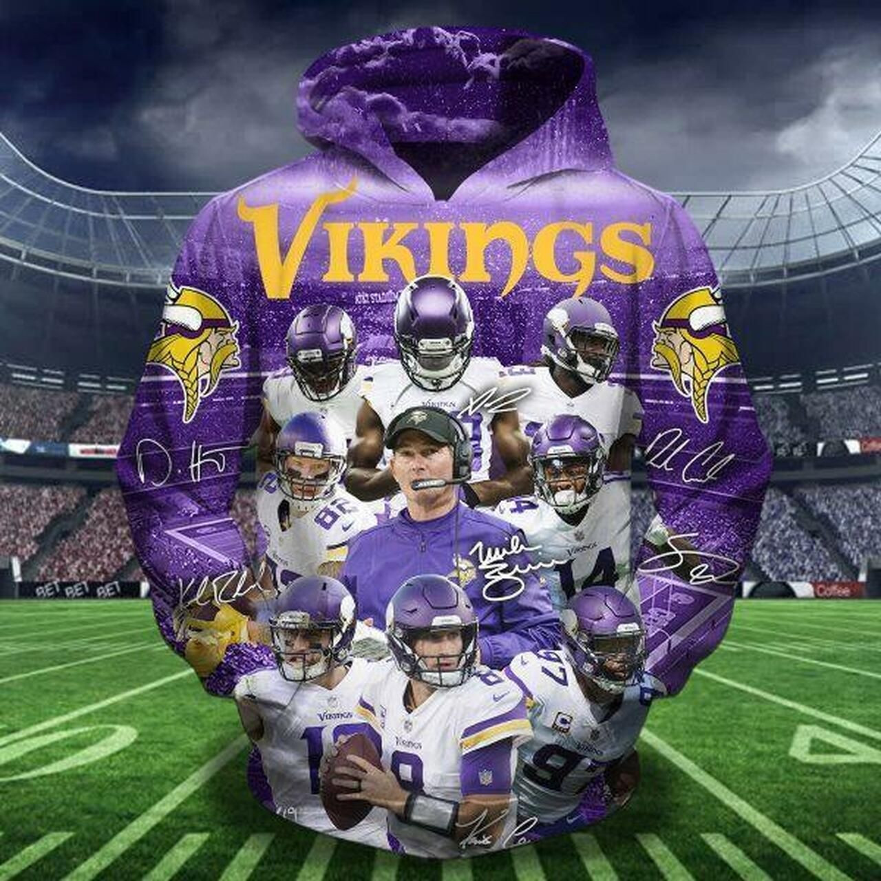Minnesota Vikings NFL Football Hoodie Version 149