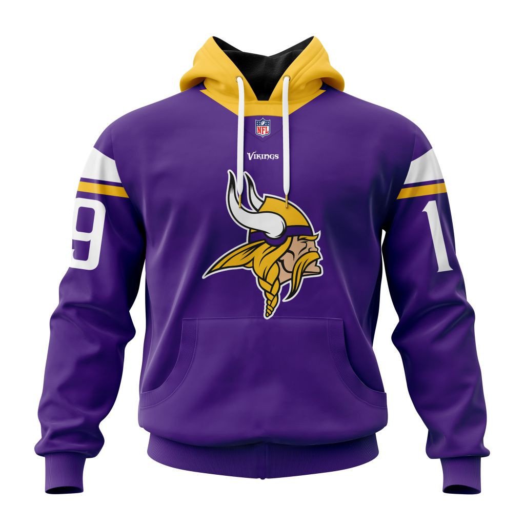 Minnesota Vikings Specialized Design Personalized Letters Number V24101201