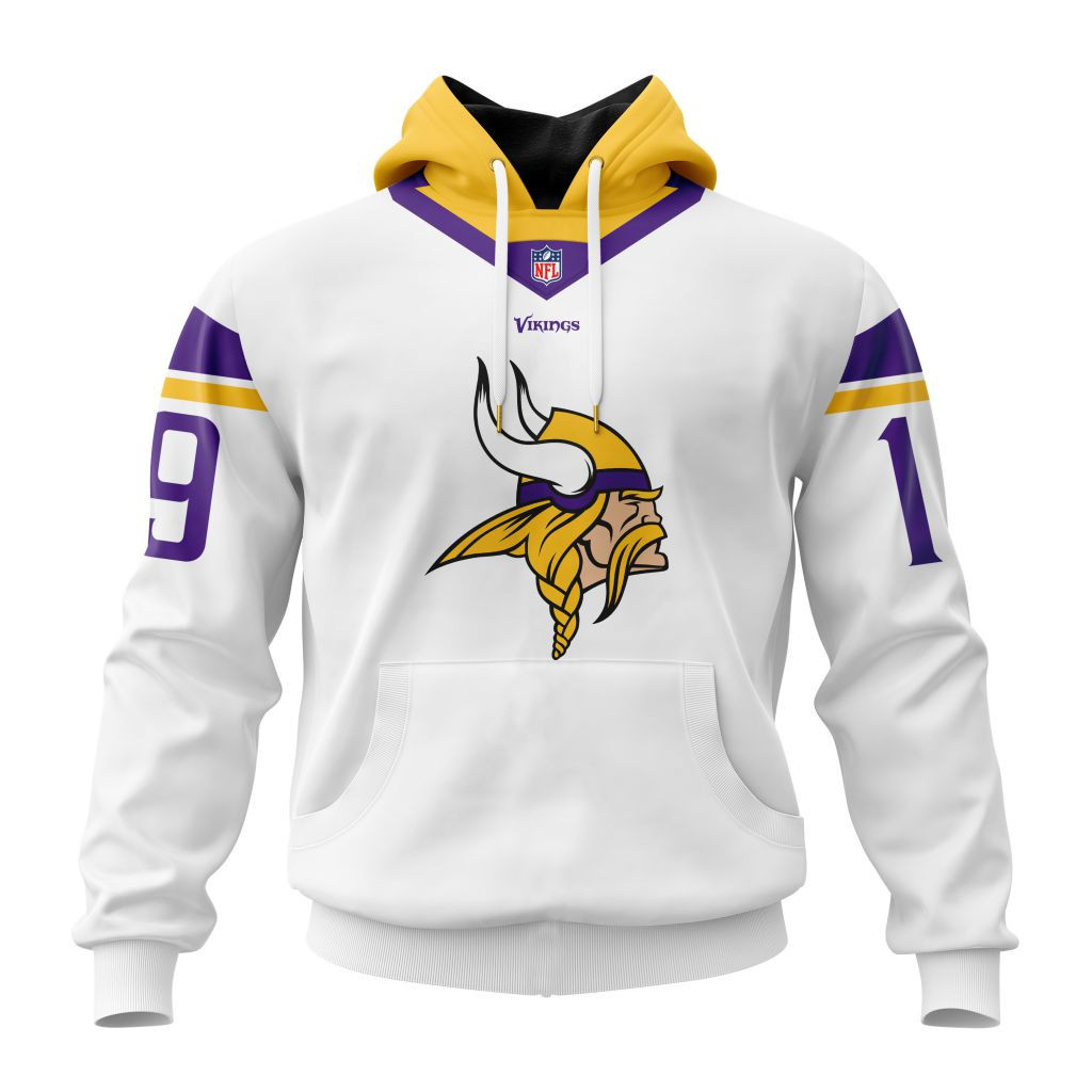 Minnesota Vikings Specialized Design Personalized Letters Number V24101202 Hoodie