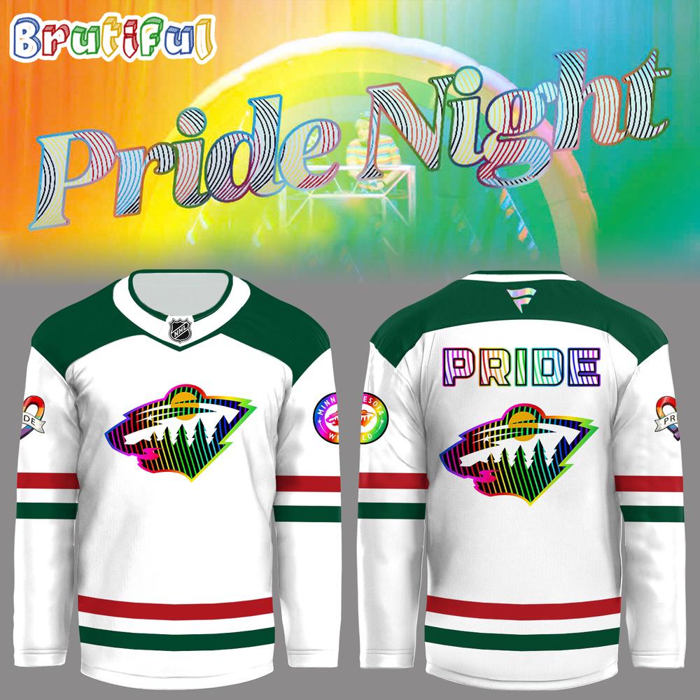 Minnesota Wild Pride Night 2025 Hockey Jersey