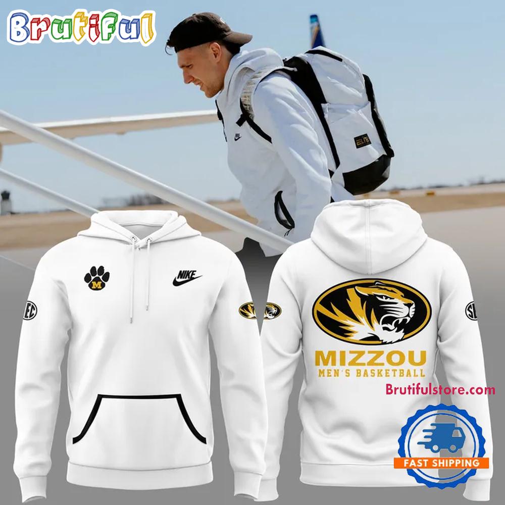 Missouri Tigers Mens Basketball 2025 New Team Hoodie
