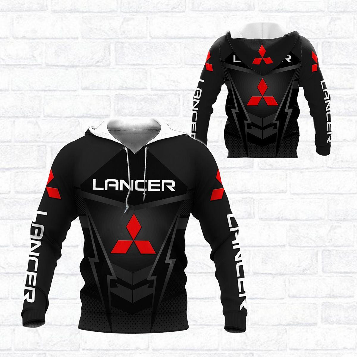 Mitsubishi Lancer Evolution Shirt Fan Gift 485 Version Unisex 3d Hoodie Zip Hoodie